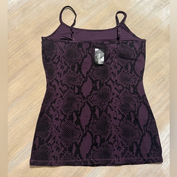 EXPRESS BRA CAMI REPTILE PRINT | Size M - Picture 2 of 4